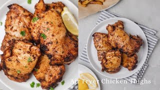 Air fryer Chicken Thighs Using The Best Chicken Thighs Marinade [upl. by Philander]