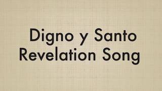 Digno y Santo  Revelation Song  Bilingual Karaoke Version [upl. by Ydaf]