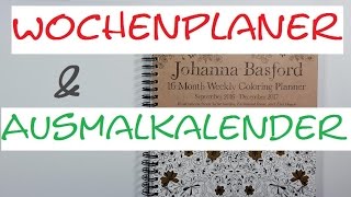 Johanna Basford Wochenplaner  Review [upl. by Eilyab]