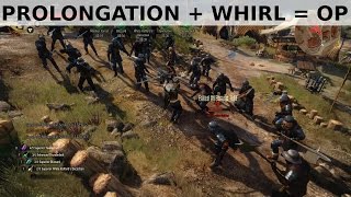 Witcher 3  Prolongation enchantment  Whirl  OP [upl. by Bonilla]