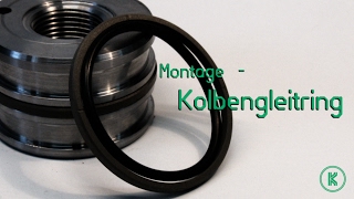 Montage  Kolbengleitringdichtung [upl. by Ryle]