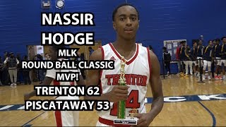 Trenton 62 Piscataway 53 Boys Basketball Highlights  Nassir Hodge 17 Points [upl. by Wachter]