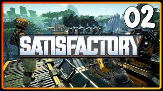 Satisfactory  Part 2  Full 10 Release  PC Gameplay [upl. by Ruphina]