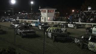 Norfolk County Fair 2009 Demolition Derby Heat Two 12 [upl. by Sira77]