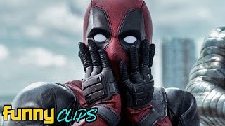 Deadpool Funny Clips  1 in HINDI [upl. by Rask767]