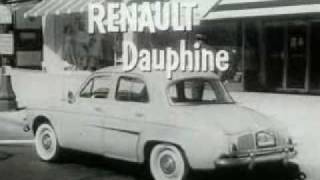 Renault Dauphine Classic TV Commercial 1958 [upl. by Connett]