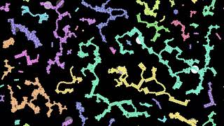 Coagulating molecules with stronger interaction and cluster coloring [upl. by Zondra849]