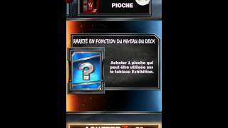 Astuce WWE SuperCard S2  LES PIOCHES [upl. by Tayib]