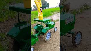 trector 🚜 par vicco turmeric powder load kiya automobile shortfeed [upl. by Atsylac]