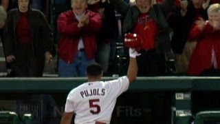 Pujols hits 200th career home run [upl. by Asiat]