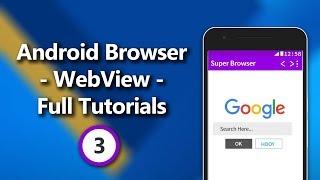 Create a WebView in Android Studio ProgressBar  Swipe to Refresh  Error Page on Network Failure [upl. by Adekahs]