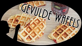 Gevulde wafeltjes  wafels  recept en ingrediënten [upl. by Whitaker490]