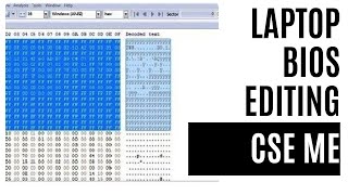 Bios Editing  CSE ME 15 [upl. by Warner73]