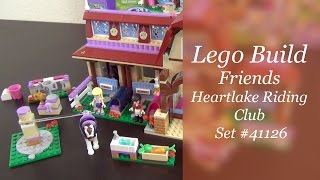 Lets Build  LEGO Friends Heartlake Riding Club Set 41126  Part 2 [upl. by Wanonah65]