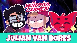 Ilustrador de Nickelodeon Cartoon Network y más julianvanbores I Pódcast Blah Blah [upl. by Nohsal]