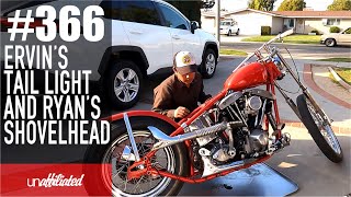 366  Ervins Tail Light And Ryans Shovelhead [upl. by Dominica918]