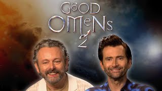 Good Omens stars Michael Sheen and David Tennant on why humans are worth saving [upl. by Yoo]