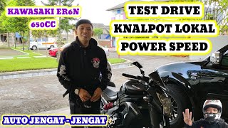 REVIEW KAWASAKI ER6N MOGE HARIAN POWER BESAR [upl. by Tchao626]