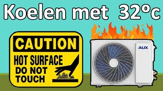 Hoe doet een airco het met 32 graden buiten temperatuur [upl. by Ashly912]