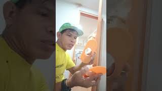 door knob installation reelsfb fypyoutube basiclangyan [upl. by Crespi]