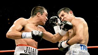 Juan Manuel Márquez vs Marco Antonio Barrera  Highlights LEGENDS COLLIDE [upl. by Rendrag]