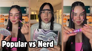 POPULAR le hace cambio de look a NERD 🤓 💄💋  ASMR Role Play  asmr asmrmakeup asmrsounds [upl. by Cheney]