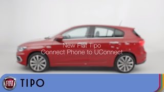 Fiat Tipo  How to Pair Your Smartphone to UConnect  Fiat UK [upl. by Eiznyl]