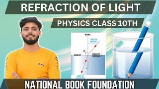 Refraction of Light  Physics Class 10th  Refraction  Class 10th Physics [upl. by Belvia]