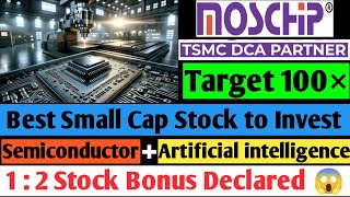 Breaking Moschip Share News  India’s Semiconductor Stocks Moschip Technologies Ltd [upl. by Nemzzaj]