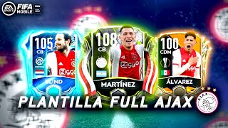 😎 FULL AJAX INCREIBLE  EQUIPO TEMATICO  ALTO GRL   FIFA 21 MOBILE [upl. by Hiltner]