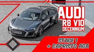 Audi R8 V10 Decennium  Chiptuning amp Capristo Abgasanlage  Dyno  100200 kmh  mcchipdkr [upl. by Prochora]