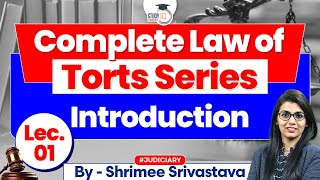 Law of Torts  Lecture 1  Introduction  LLB  BALLB [upl. by Nereus251]