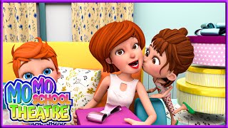 Mothers Day 👩‍👧‍👦🎵😍 amp THE BEST Nursery Rhymes and Songs for Children  Momo School Theater Cartoon [upl. by Wilterdink212]