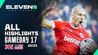 ALL HIGHLIGHTS ⚽💥 Jupiler Pro League GAMEDAY 17 [upl. by Regdirb]