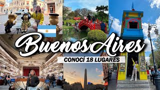 Buenos Aires 18 lugares turísticos en 5 días [upl. by Rose]