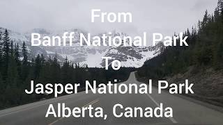 Trip to Jasper National Park from Banff National Park [upl. by Benge932]