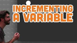 42 Incrementing a Variable  Processing Tutorial [upl. by Ahswat]