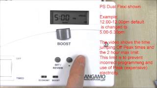 Sangamo PS Dual amp PS Dual Flexi  Set a Boost Program [upl. by Leler]