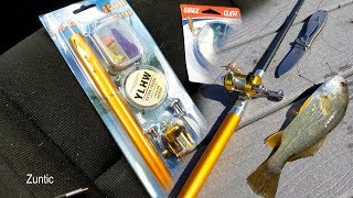 Fishing with a Pen Fishing Rod and Reel Combo Set [upl. by Follmer]