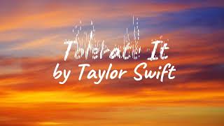 Tolerate It Taylor Swift  Shortened Version [upl. by Aikkin]