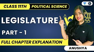 Legislature  Full Chapter Explanation  Class 11 Political Science  Part 1  Anushya [upl. by Halonna]