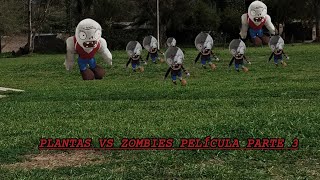 PLANTAS VS ZOMBIES PELÍCULA PARTE 3 PLANTA FRÍA [upl. by Polk]