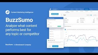 What Is BuzzSumo  Find Out In Just 3 Minutes [upl. by Nyllewell]