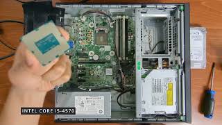 HP PRODESK 600G1 Small Form Factor teardown and upgrade in 4K [upl. by Marcile]