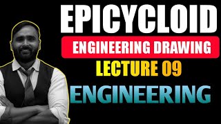 EPICYCLOID ENGINEERING DRAWING  ENGINEERING DRAWING  LECTURE 09 PRADEEP GIRI SIR [upl. by Ahtreb773]