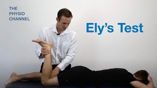 How to do the Elys Test for Rectus Femoris and Femoral Nerve pain [upl. by Lebazej757]