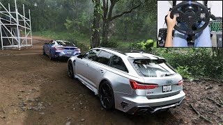 Audi RS6 Avant amp BMW M8 Competition  Forza Horizon 5  PXNV99 Gameplay [upl. by Belter298]