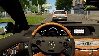 City Car Driving  MercedesBenz CL65 AMG  Street Racing [upl. by Ulu245]