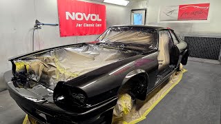 XJS Hypersport finally gets a shiny new coat of paint at JM Details [upl. by Annaicul188]