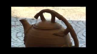 Drejar kombinerad tekanna med mugg Throwing teapot with mugDEL 2 [upl. by Richards807]